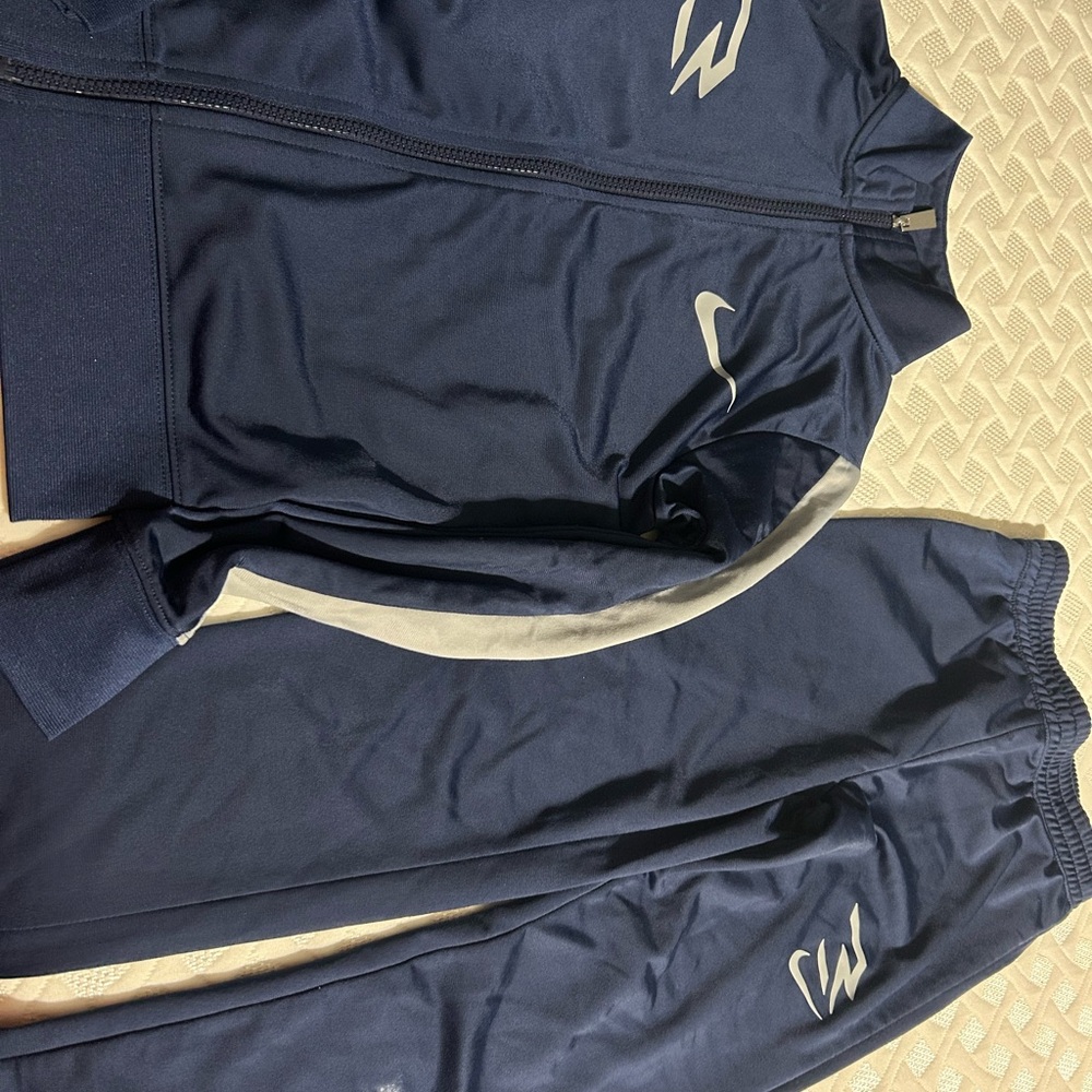 Boys Navy Blue Nike tracksuit